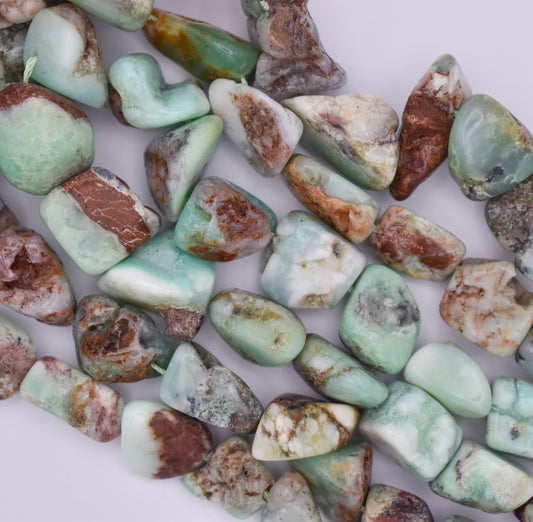 CHRYSOPRASE TUMBLED NUGGETS - MEDIUM