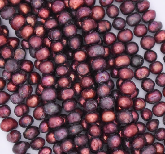 DYED RED PEARL 5-6MM