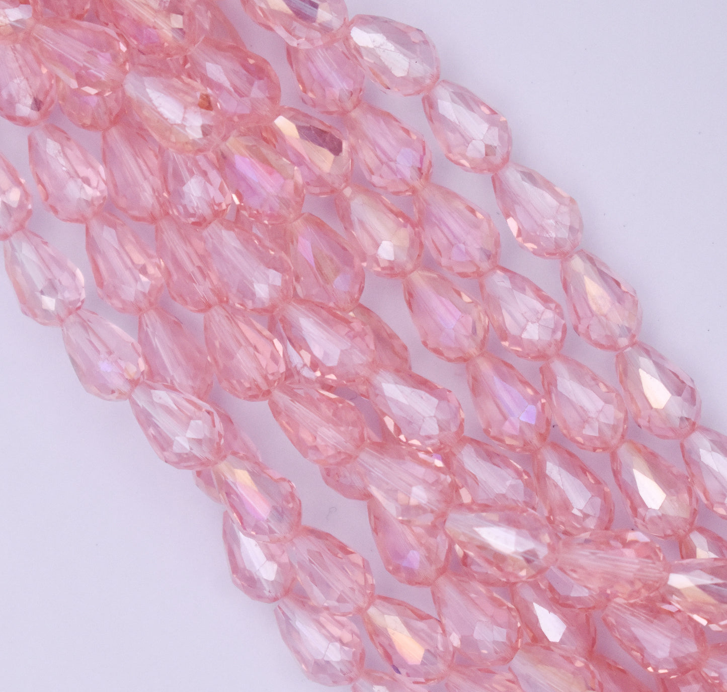 PINK CRYSTAL 7.5X12MM