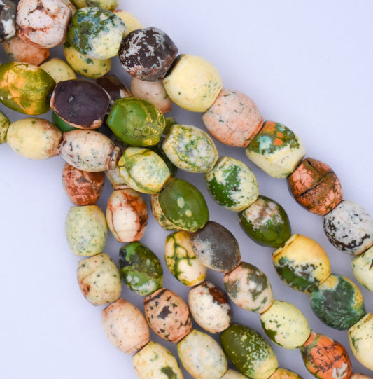 ASSORTED DYED JASPER ~8-10MM