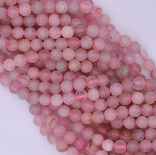 ROSE QUARTZ 6MM ROUND