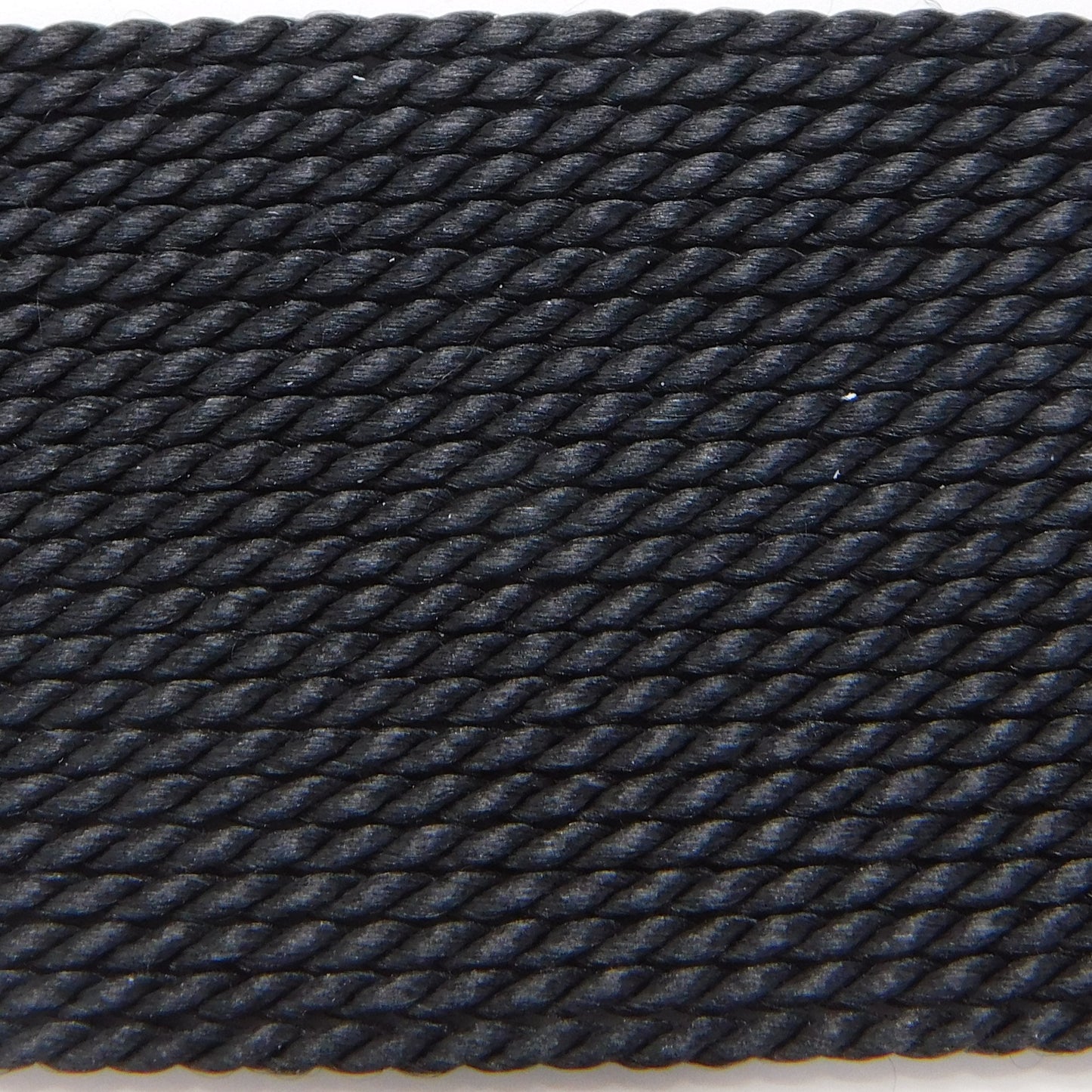 GRIFFIN SILK BEAD CORD - BLACK