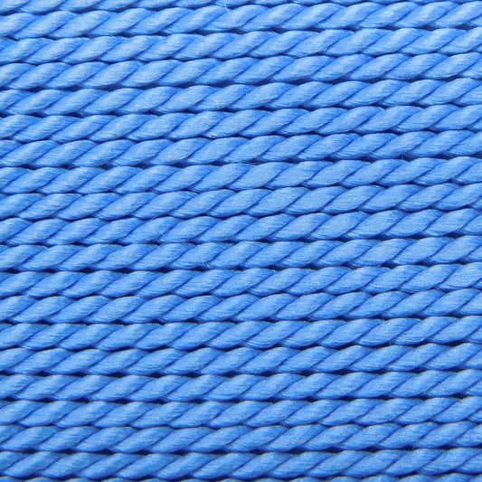 GRIFFIN SILK BEAD CORD - BLUE