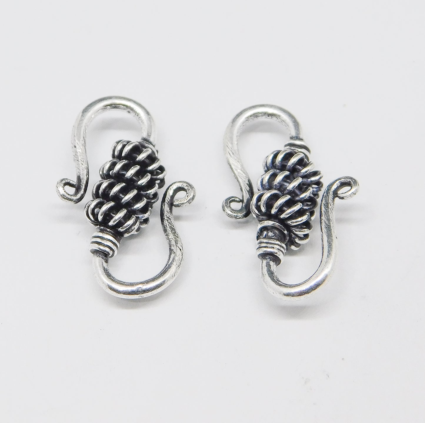 BALI STYLE S-HOOK CLASP 8x22MM