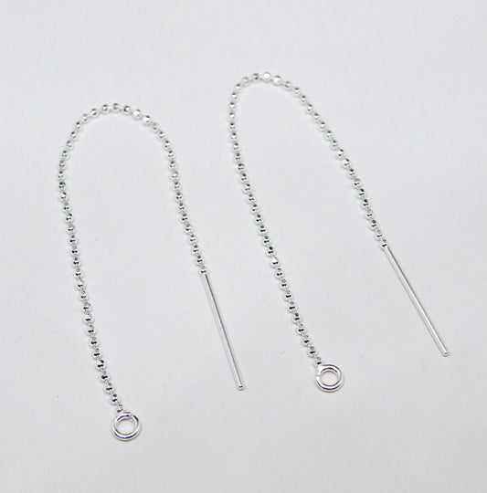 EAR THREADERS - BALL CHAIN