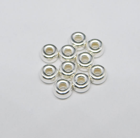 BRIGHT RONDELLE BEADS 5MM