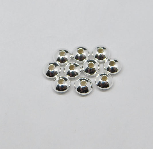 BRIGHT SAUCER BEADS 3MM