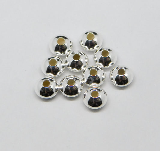 BRIGHT SAUCER BEADS 5MM LIGHT WEIGHT