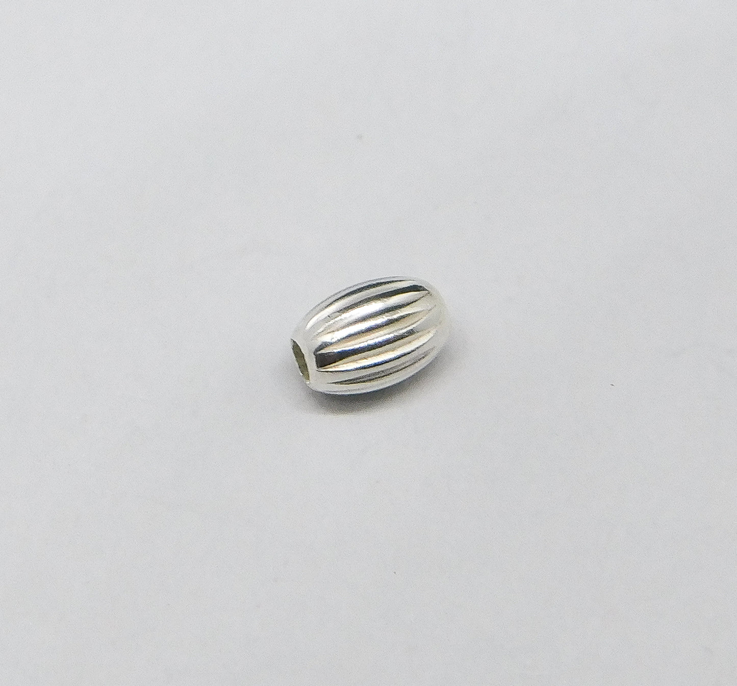 CORRUGATED OVAL BEAD 3x4.75MM