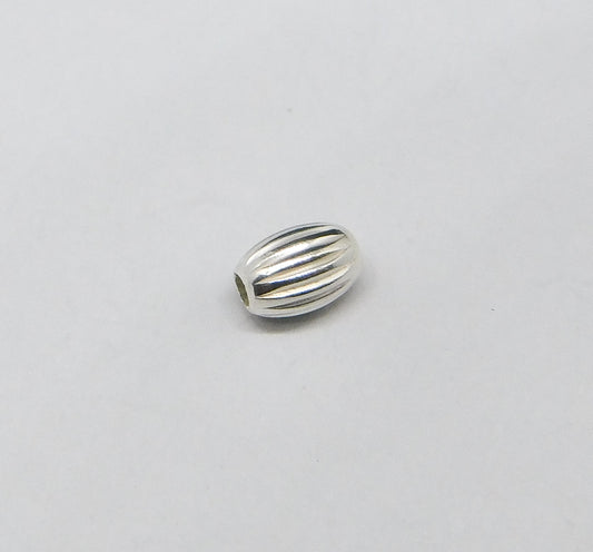 CORRUGATED OVAL BEAD 3x4.75MM