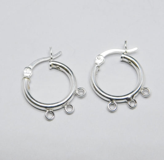 HOOPS WITH 3 RINGS