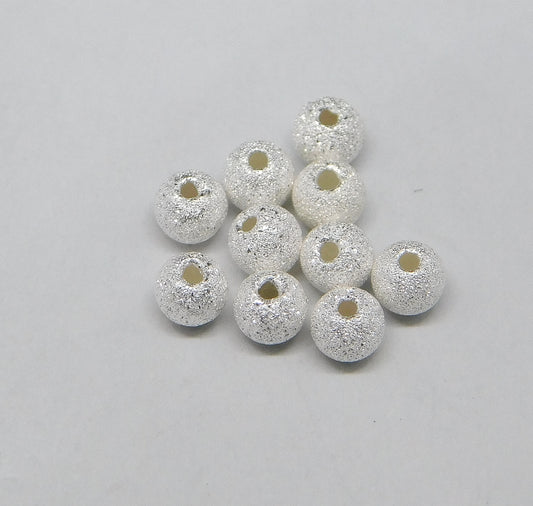 STARDUST ROUND BEADS 3MM