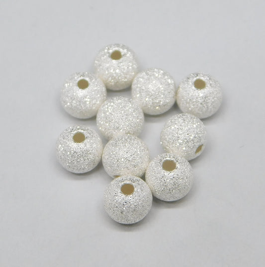 STARDUST ROUND BEADS 5MM