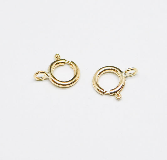 CLOSED SPRING RING CLASP 6MM