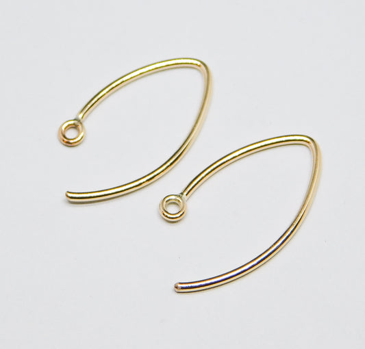 EAR WIRES INVERTED-V