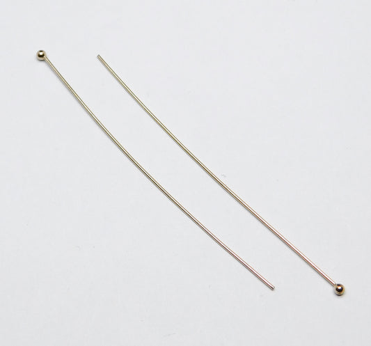 HEAD PINS WITH BALL 24GA 2"