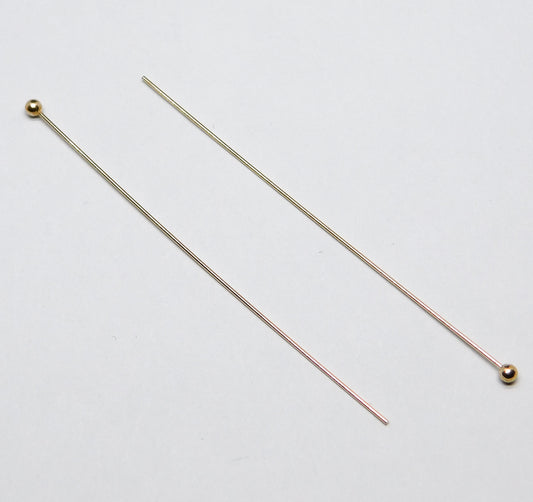HEAD PINS WITH BALL 24GA 2"