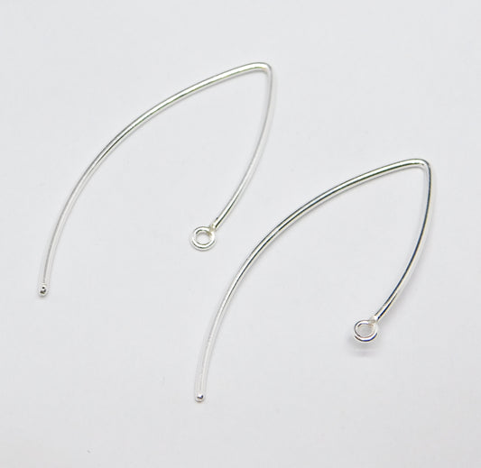 INVERTED V-SHAPE EAR WIRES 36MM