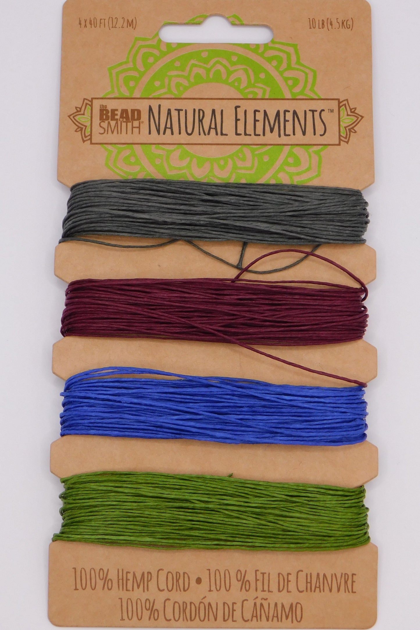 HEMP CORD DARK COLORS - .55MM