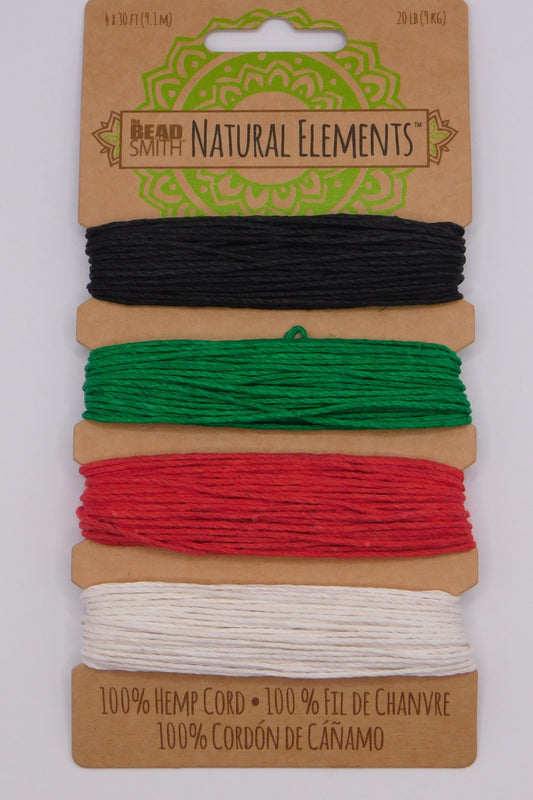 HEMP CORD PRIMARY COLORS - 1MM