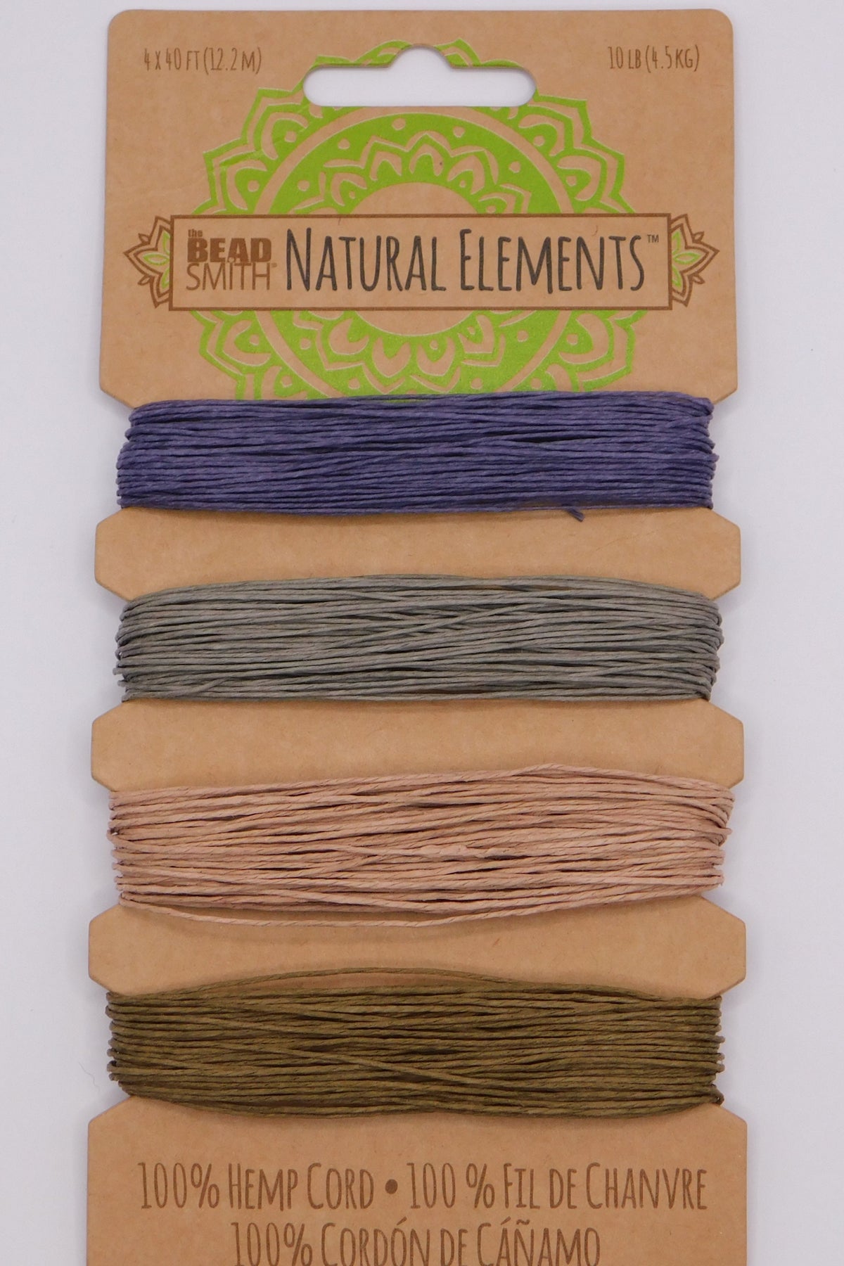 HEMP CORD VINTAGE COLORS - .55MM