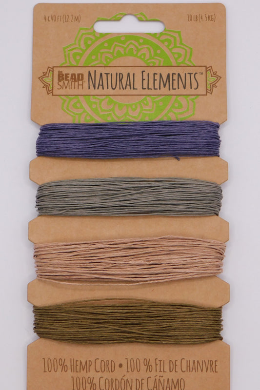 HEMP CORD VINTAGE COLORS - .55MM