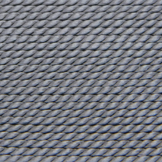 GRIFFIN SILK BEAD CORD - GREY