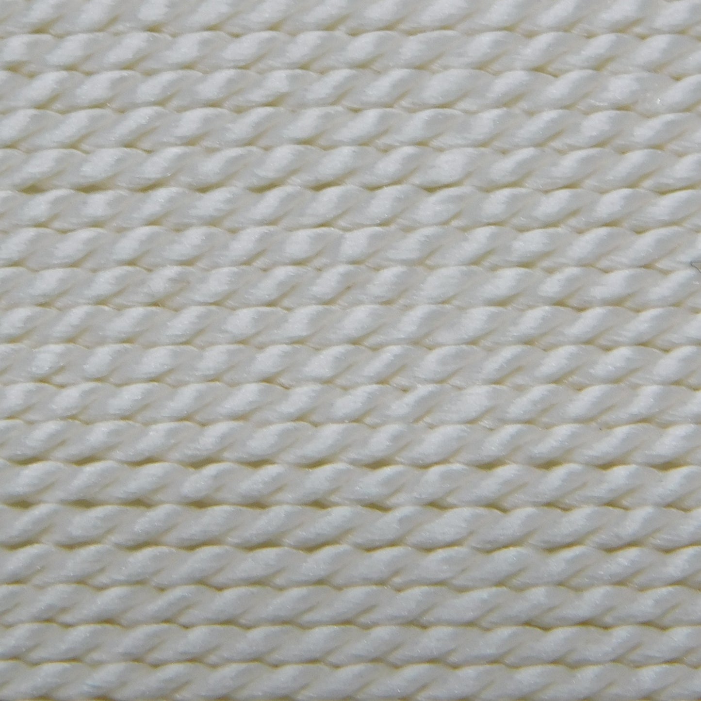 GRIFFIN SILK BEAD CORD - WHITE
