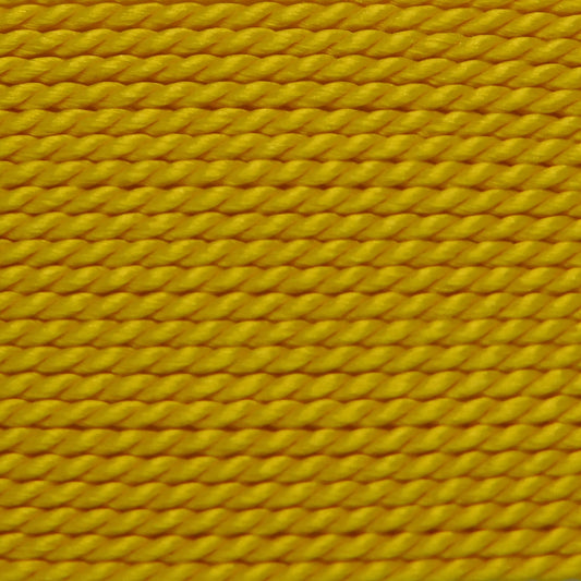 GRIFFIN SILK BEAD CORD - YELLOW
