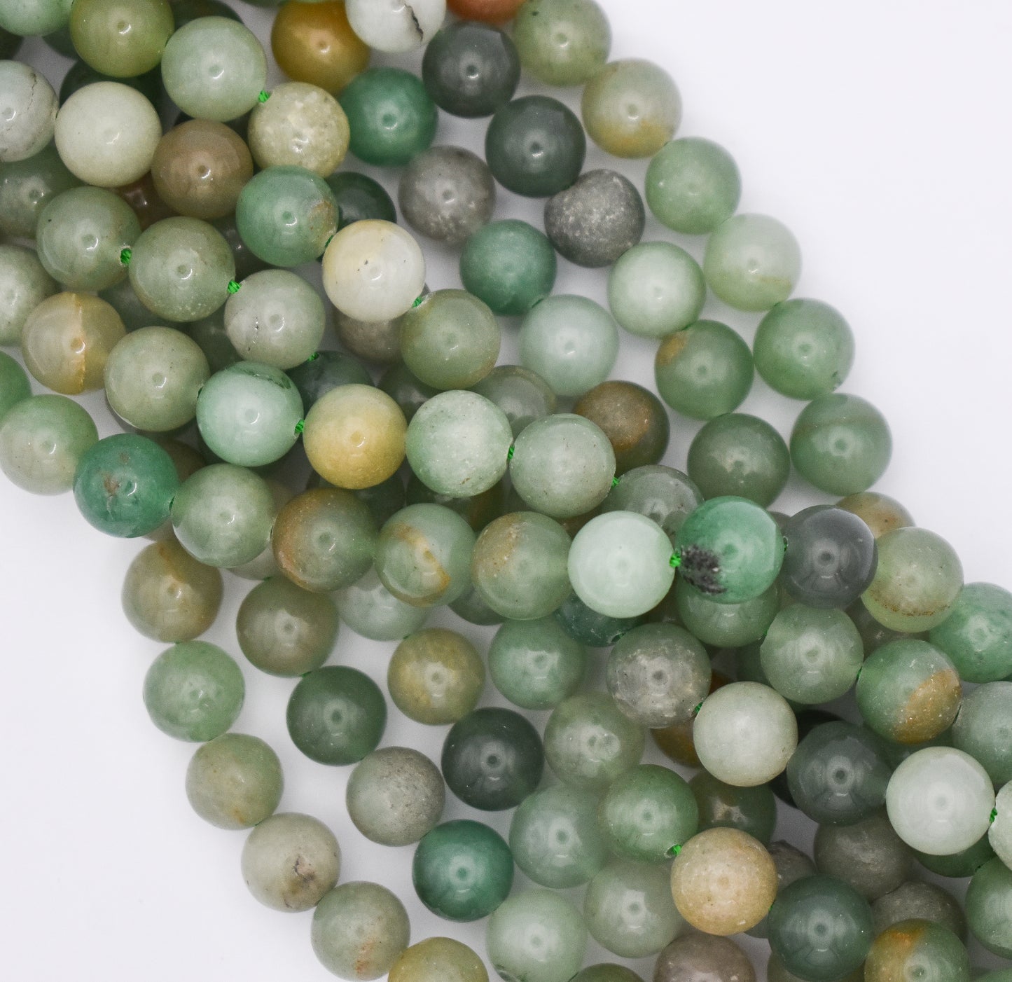 ASSORTED JADE 10MM