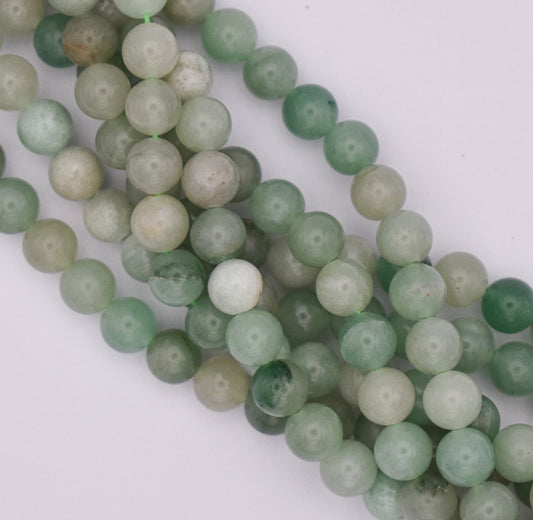 DYED GREEN JADE 8.5MM