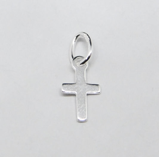 CROSS CHARM WITH RING 5x9MM