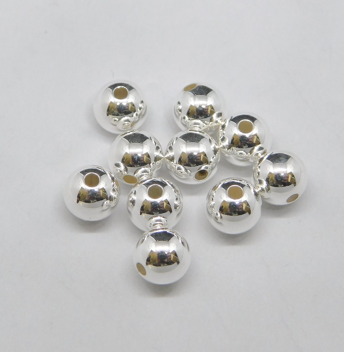 BRIGHT ROUND BEADS 5MM