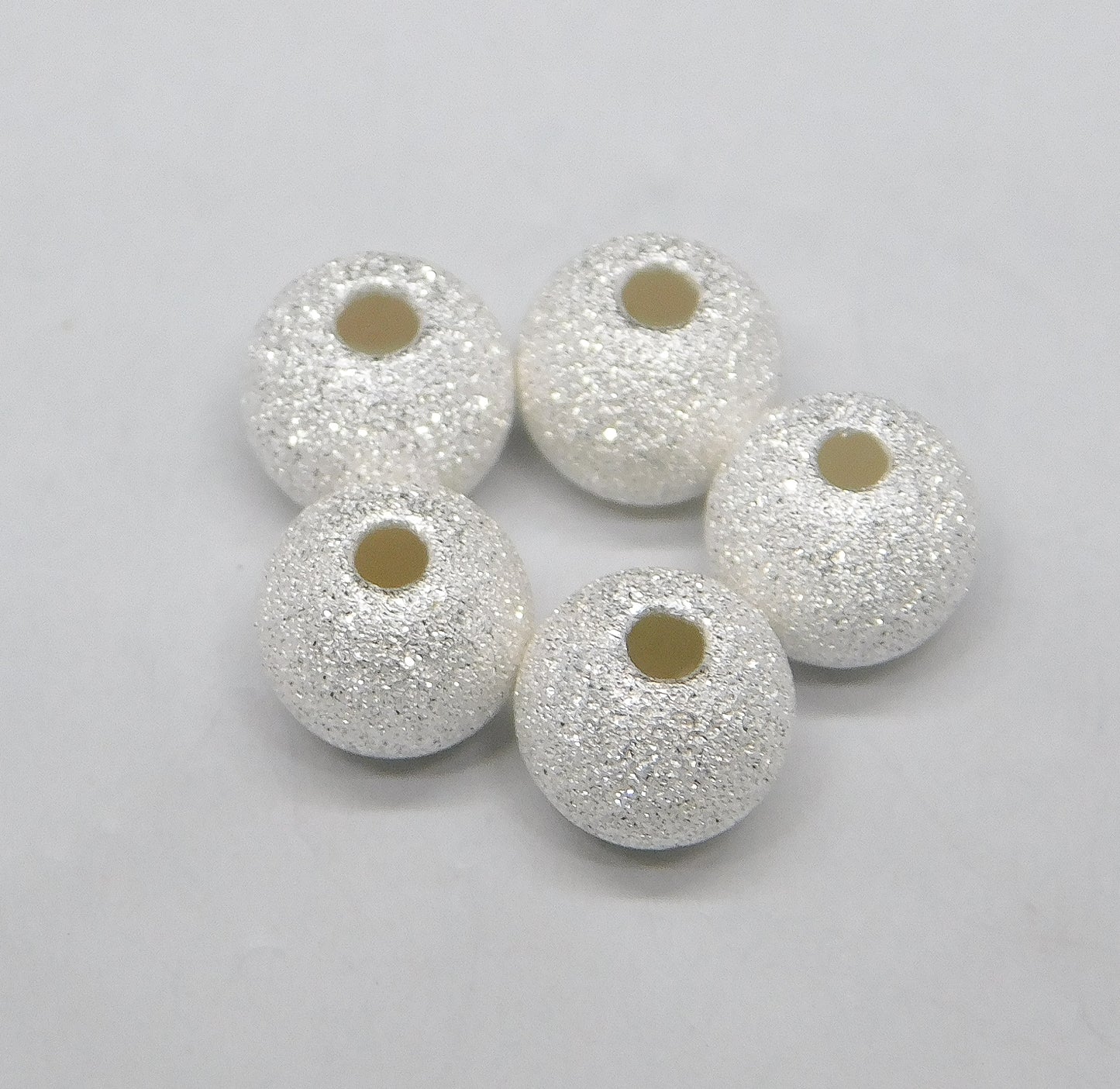 STARDUST ROUND BEADS 6MM