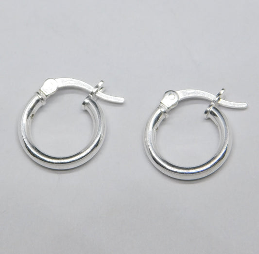 HOOP EARRINGS 2x12MM