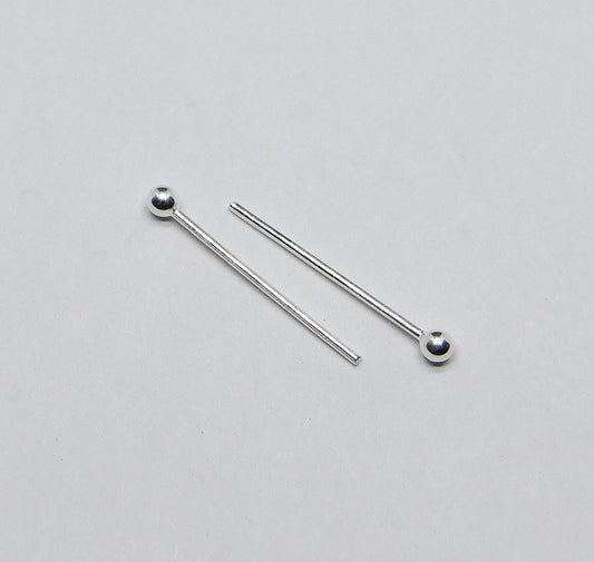 HEAD PINS WITH BALL 24GA 1/2"