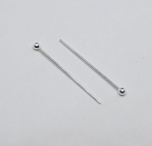 HEAD PINS WITH BALL 24GA 3/4"