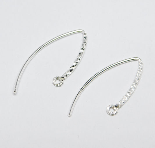 INVERTED V-SHAPE EAR WIRES 28MM