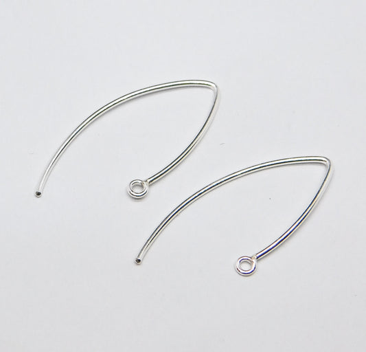 INVERTED V-SHAPE EAR WIRES 26MM