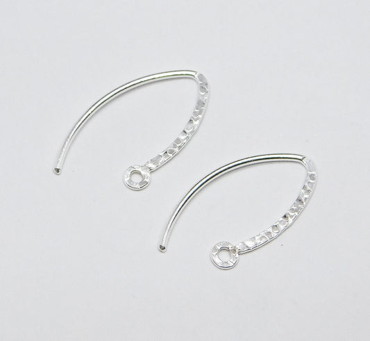 INVERTED V-SHAPE EAR WIRES 20MM