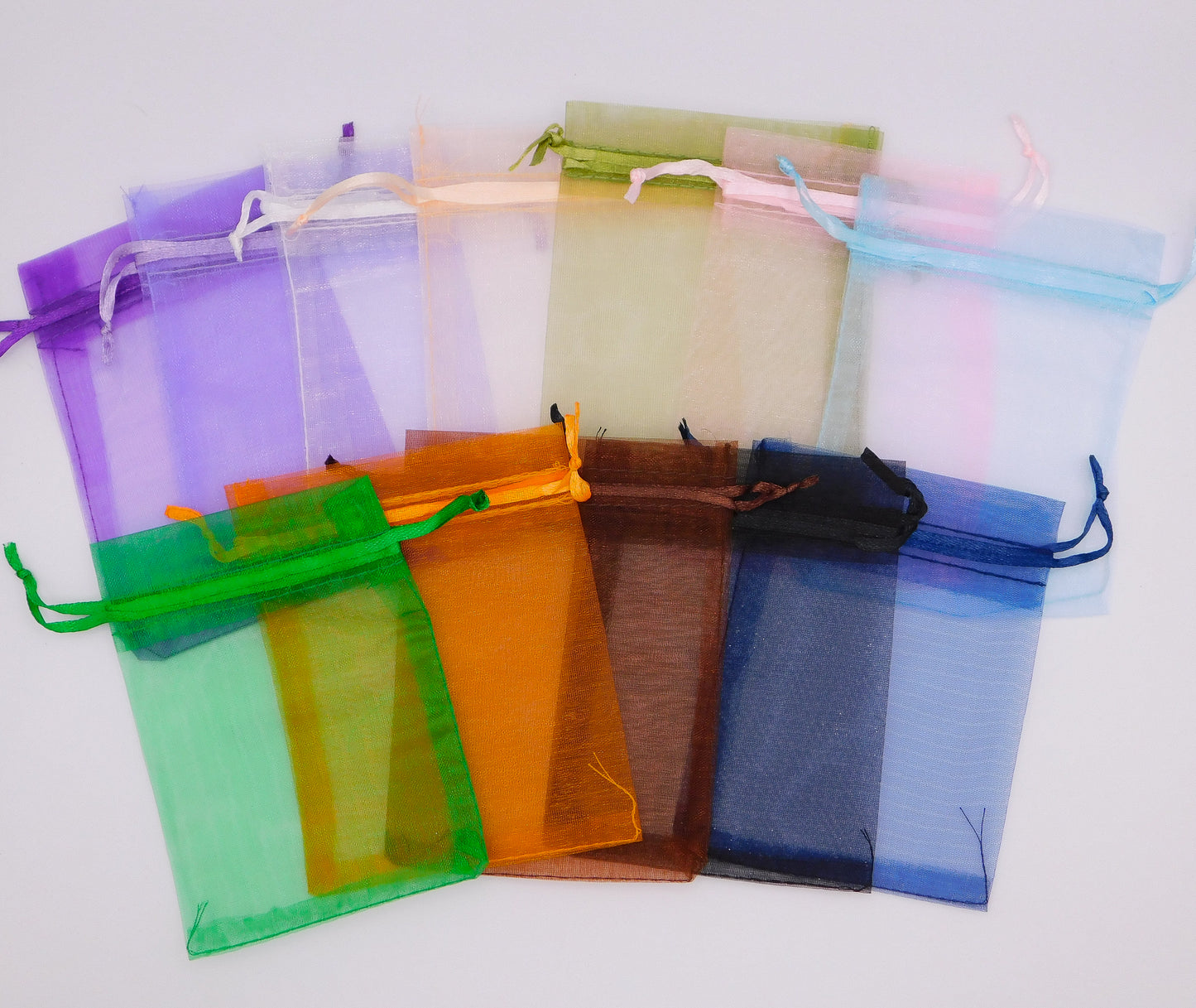 ORGANZA DRAWSTRING POUCH 2.75"X 4.75"