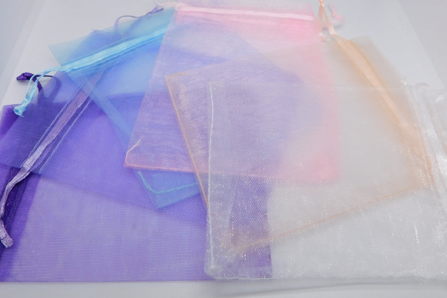 ORGANZA DRAWSTRING POUCH 2.75"X 4.75"