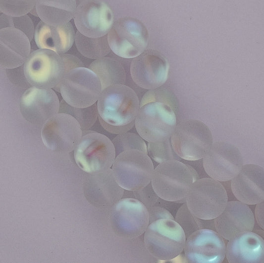 SYNTHETIC MOONSTONE 12MM ROUND